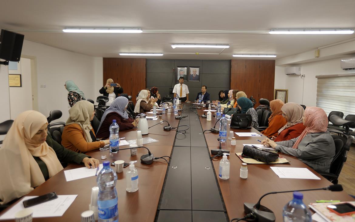  ورشة تدريبية نظمتها "وفا" لوزارة العمل (تصوير:شروق زيد/وفا)